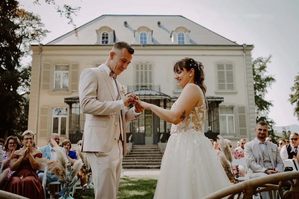 Photographe mariage à la villa des hêtres pourpres.